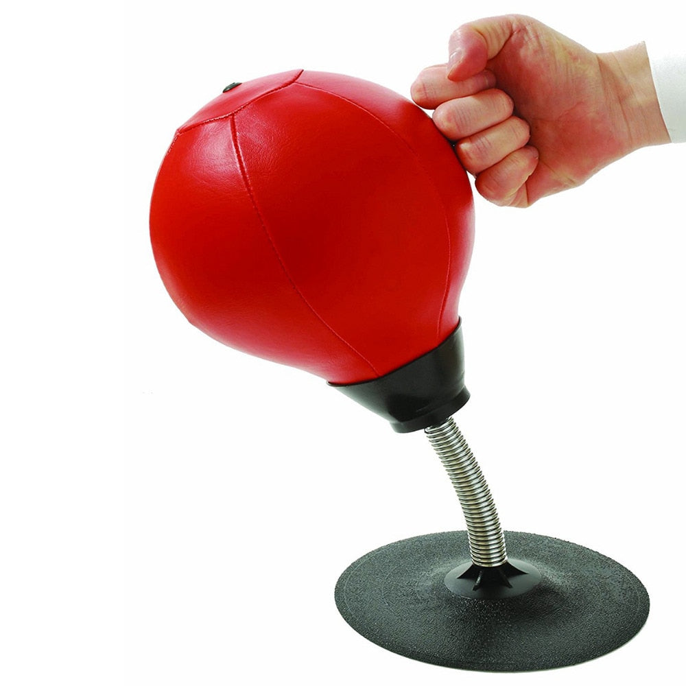 Mini saco de boxeo para aliviar el estrés