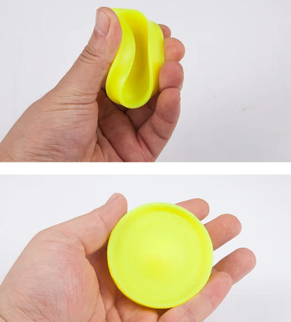 Juego de atrapar mini discos voladores