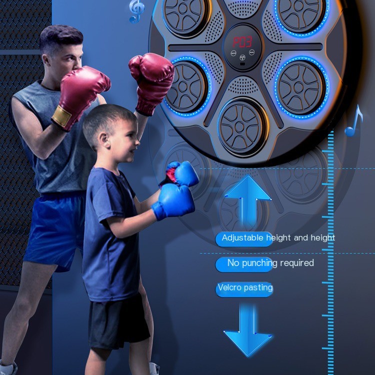Estación de Boxeo Inteligente con Música para el Hogar