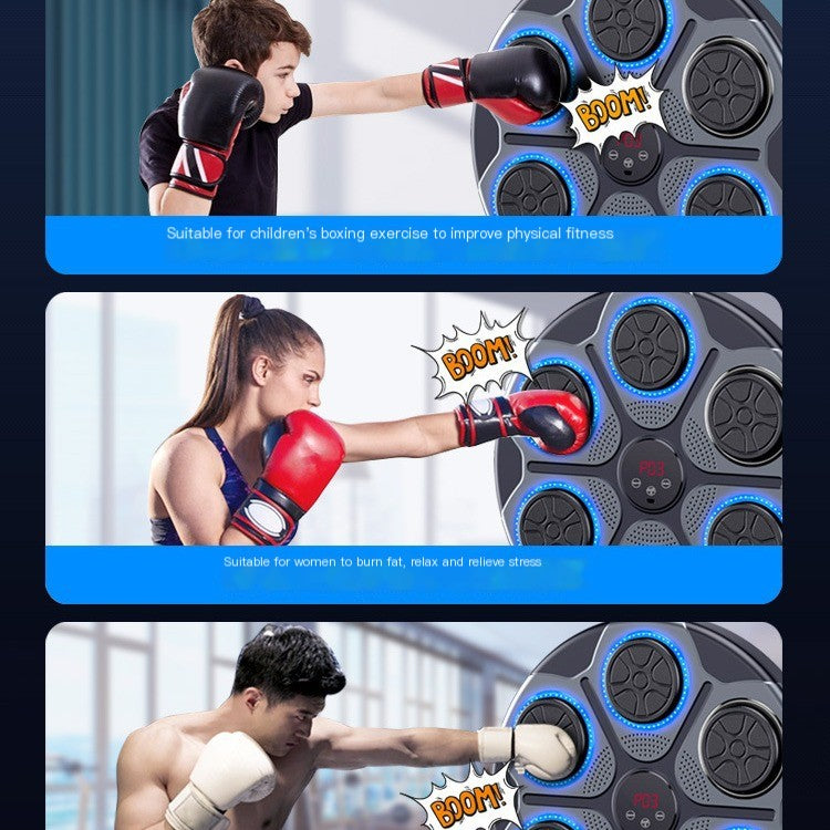 Estación de Boxeo Inteligente con Música para el Hogar